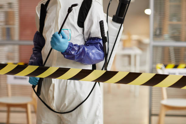 Professional Trauma Scene Cleanup technician working in Morganton, NC